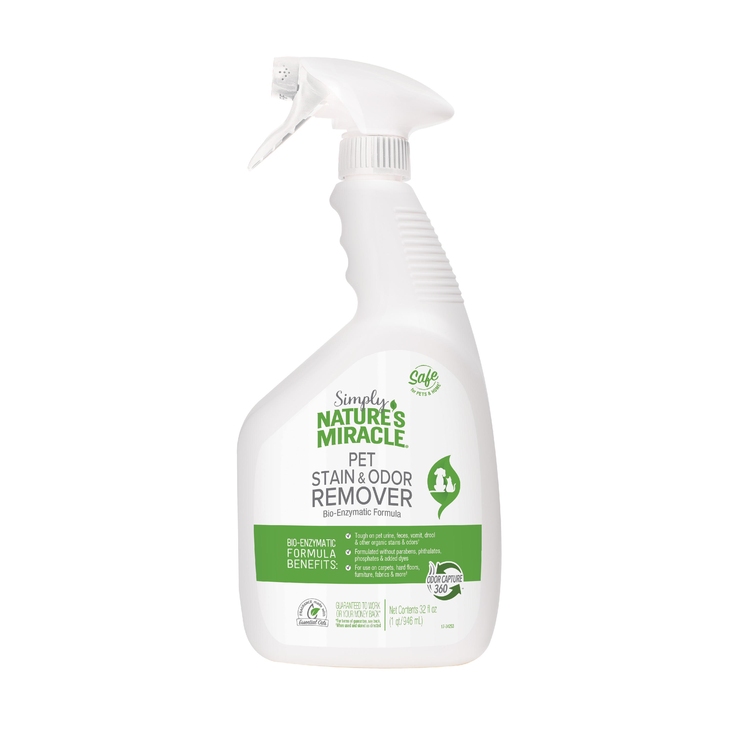 Pet Stain and Odor Remover RTU Nature s Miracle